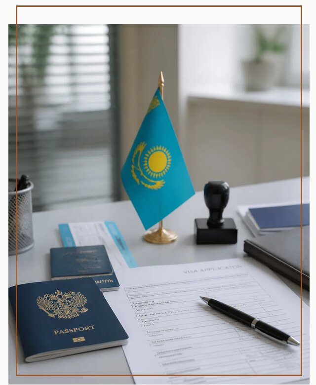 Оформление визы в Казахстан для поездки и работы в Сарапуле